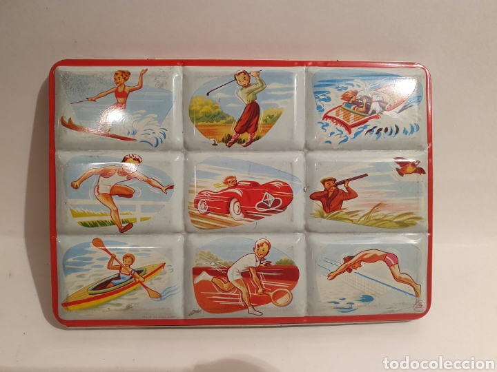 Coleccionismo: CAJA DE ACUARELAS INGLESA. A&Ntilde;OS 50.