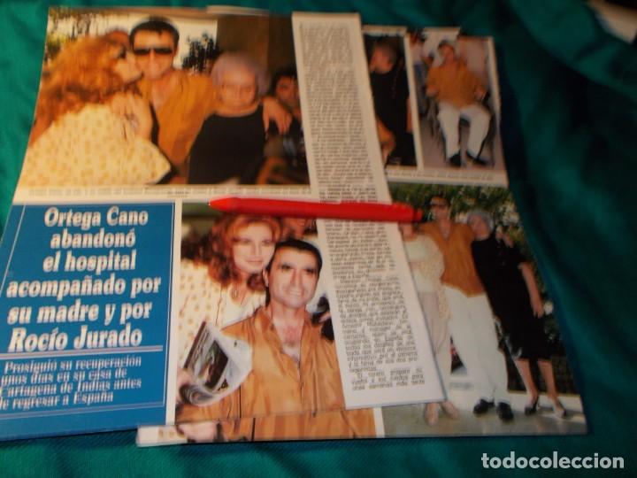 Coleccionismo: RECORTE : ROCIO JURADO Y ORTEGA CANO. SEMANA, FBRO 1995(#)