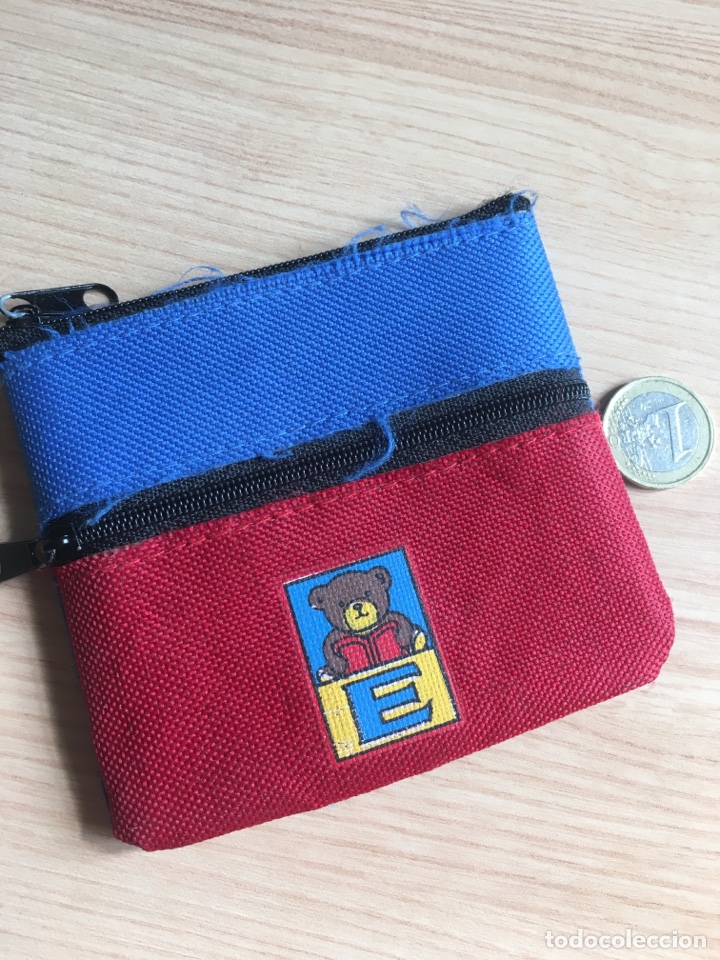 Coleccionismo: Estuche monedero de tela