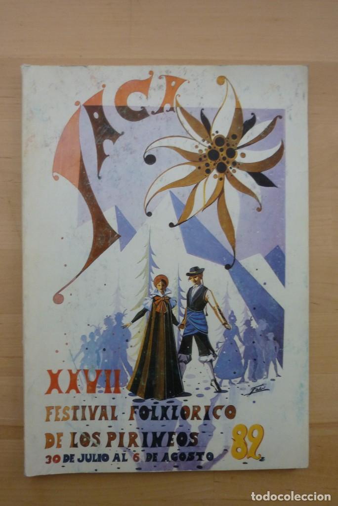 Collectionnisme: Programa XXVII Festival Folkl&oacute;rico de los Pirineos Jaca 1989