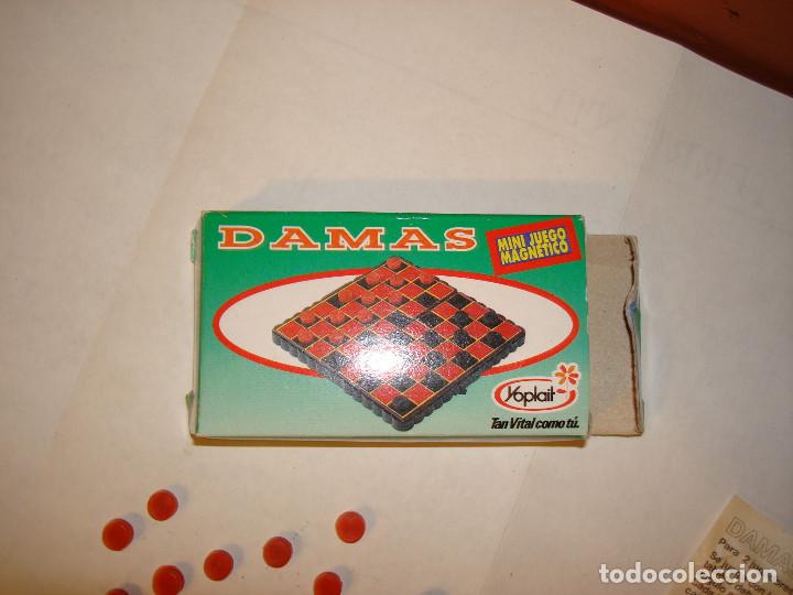 Coleccionismo: Minijuego Damas Yoplait