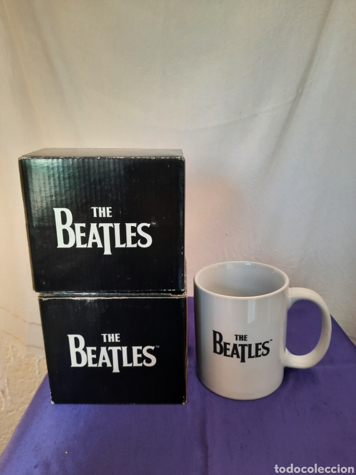 Coleccionismo: The Beatles for sale taza con su caja.