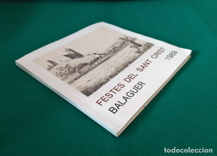 Coleccionismo: PROGRAMA FESTES DEL SANT CRIST BALAGUER 1989 - Foto 2