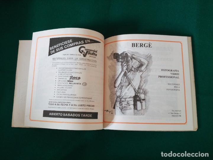 Coleccionismo: PROGRAMA FESTES DEL SANT CRIST BALAGUER 1984 - Foto 9