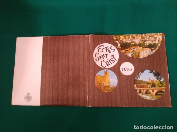 Coleccionismo: PROGRAMA FESTES SANT CRIST BALAGUER 1975 - Foto 4