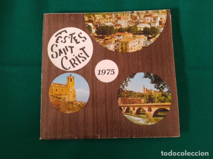 Coleccionismo: PROGRAMA FESTES SANT CRIST BALAGUER 1975 - Foto 1