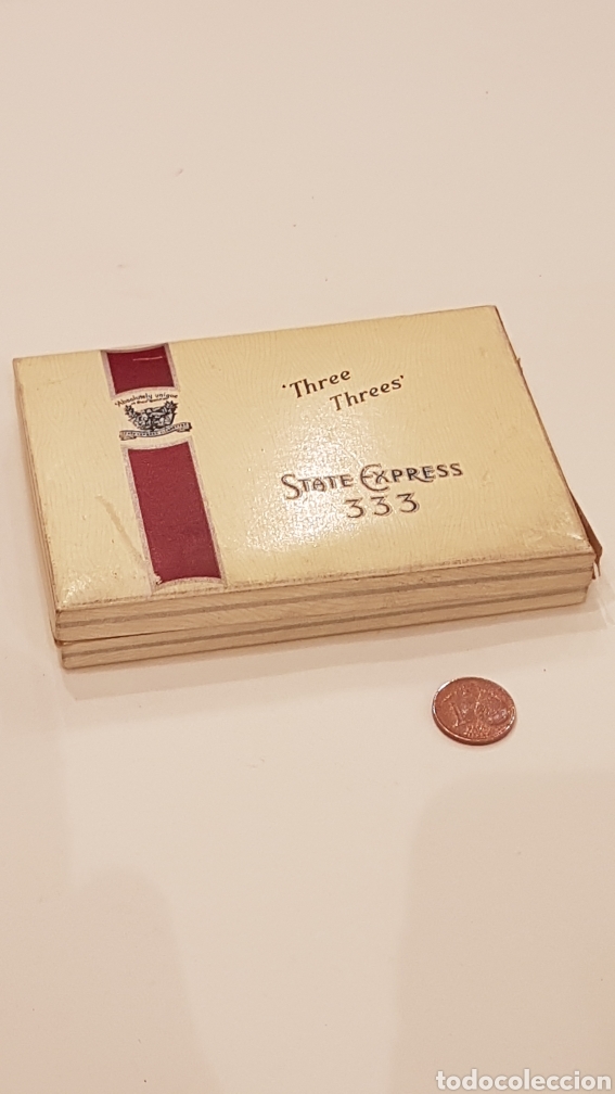 Coleccionismo: CAJA TABACO STAGE EXPRESS 333 DE CARTON