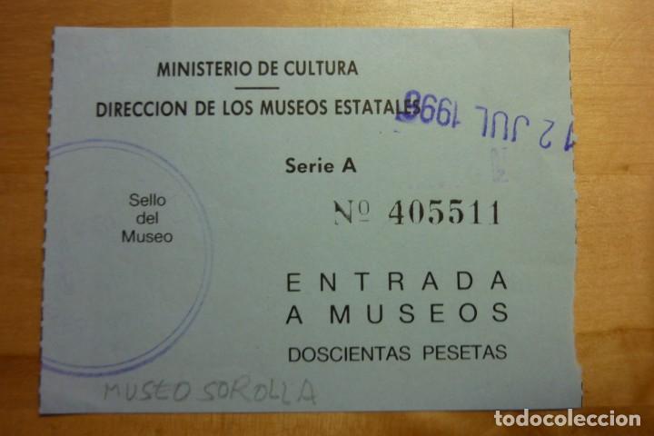 Collectionnisme: Entrada Museos Estatales Ministerio de Cultura - Turismo Monumentos