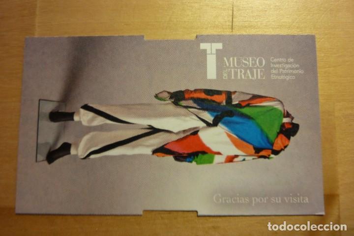 Coleccionismo: Entrada Museo del Traje Madrid Turismo Arte Moda Ciudad Universitaria