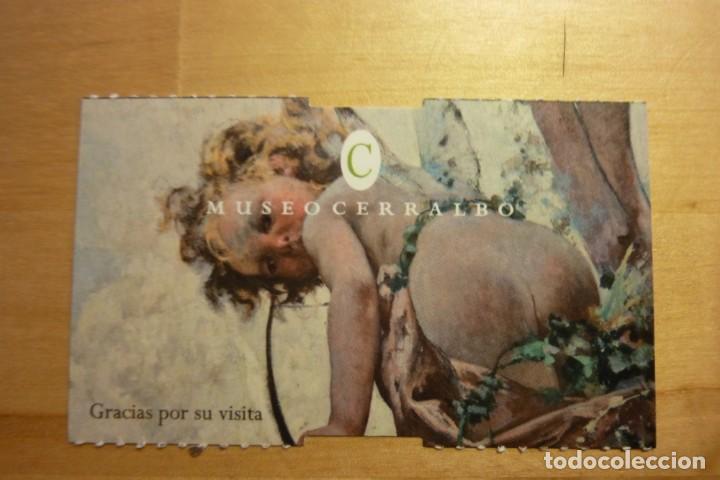 Coleccionismo: Entrada Museo Cerralbo Madrid Turismo Arte Sal&oacute;n del chafl&aacute;n Jos&eacute; Soriano Fort M&aacute;ximo Juder&iacute;as
