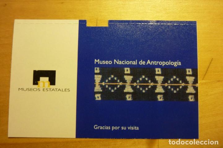 Coleccionismo: Entrada Museo Nacional de Antropolog&iacute;a Madrid Museos Historia