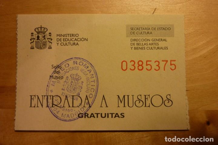 Coleccionismo: Entrada Museos Direcci&oacute;n General Bellas Artes y Bienes Culturales - Turismo Arte