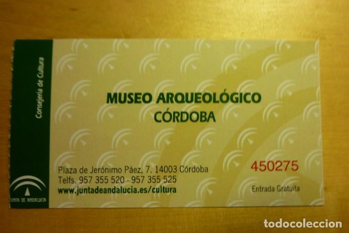 Collecting paper: Entrada Museo Arqueol&oacute;gico de C&oacute;rdoba - Turismo Arte Arqueolog&iacute;a Junta de Andaluc&iacute;a