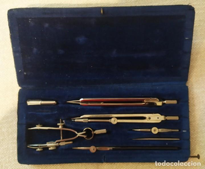 Coleccionismo: Caja de Compas - Foto 1