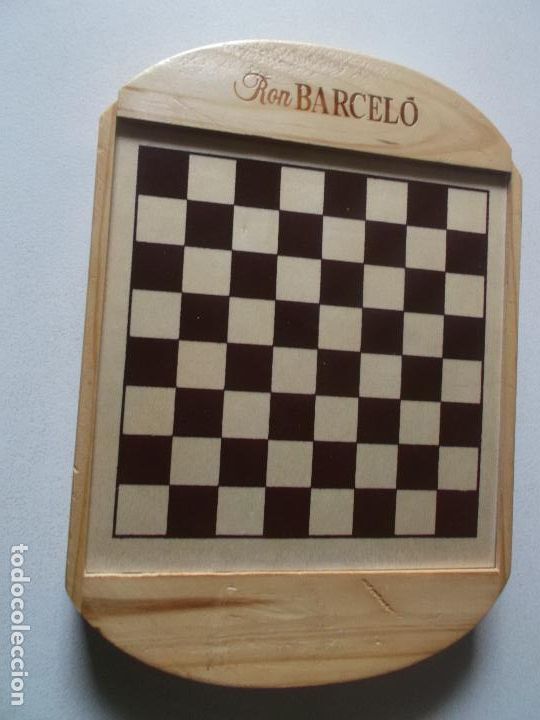 Coleccionismo: ron barcelo, ajedred publicidad, - Foto 2