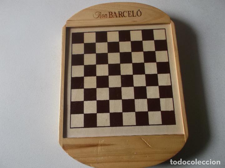 Coleccionismo: ron barcelo, ajedred publicidad, - Foto 1