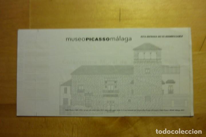 Coleccionismo: Entrada Museo Picasso M&aacute;laga - Turismo Andaluc&iacute;a Monumentos Arte