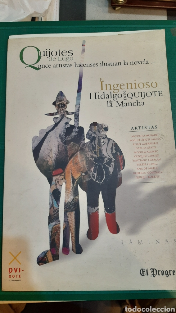 Sammelleidenschaft Papier: QUIJOTES LAMINAS DE ARTISTAS LUCENSES