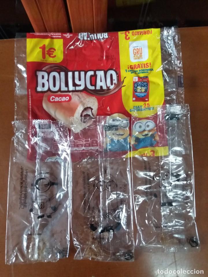 Coleccionismo: Lote de envoltorios bollycao gru,mi villano favorito,Minions