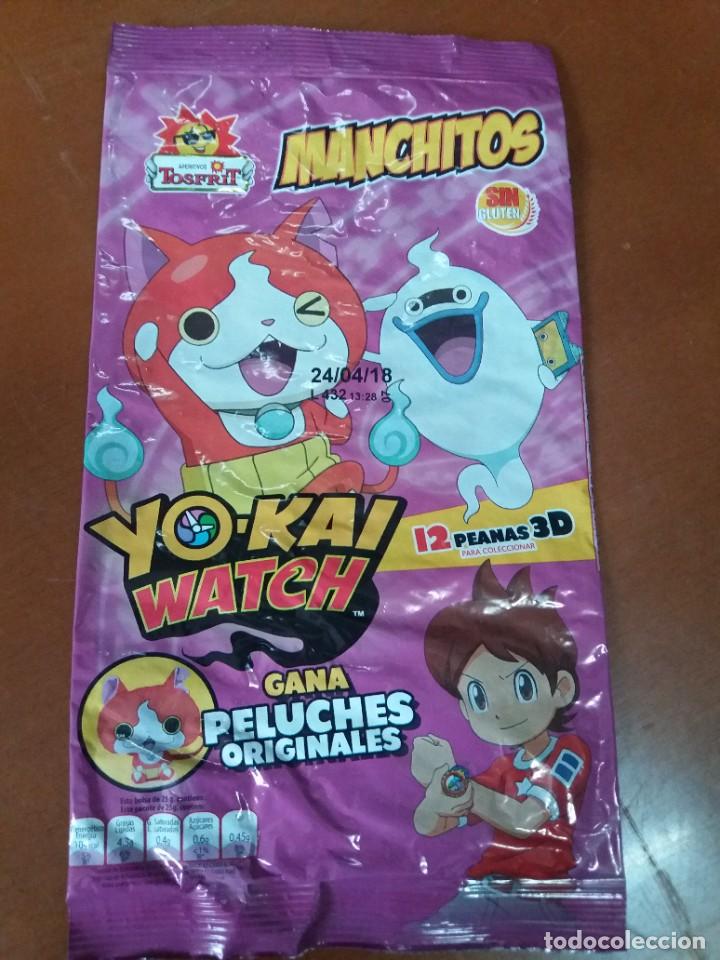 Coleccionismo: Envoltorio tosfrit yo-kai watch peanas 3D - Foto 1