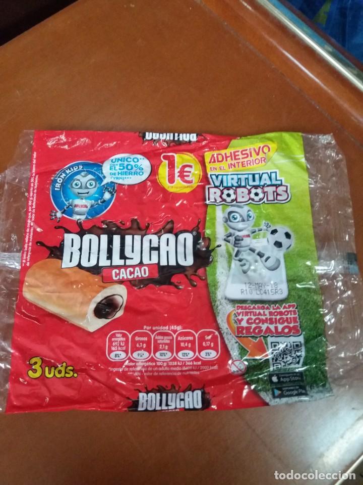 Coleccionismo: Envoltorio Bollycao virtual robots - Foto 1