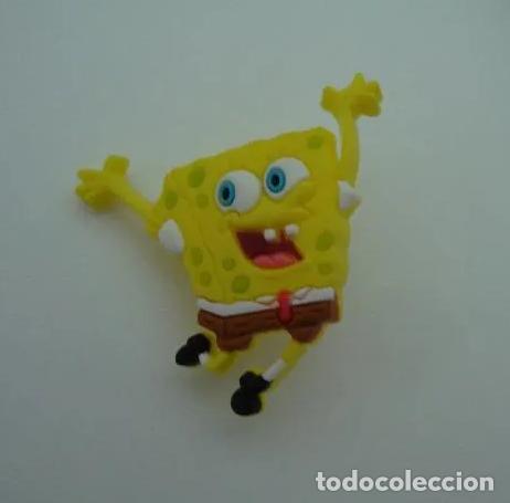 Coleccionismo: FIGURA BOB ESPONJA MU&Ntilde;ECO sponge SPONGEBOB PVC lapiz lapicero