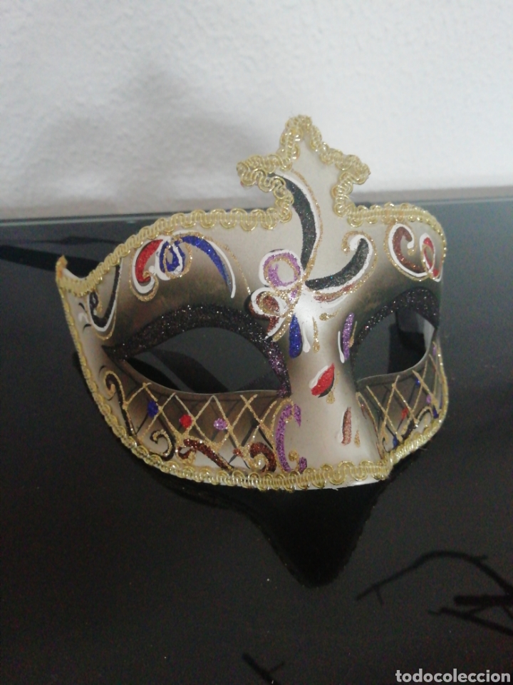 máscara veneciana para carnaval o decoración - Compra venta en todocoleccion