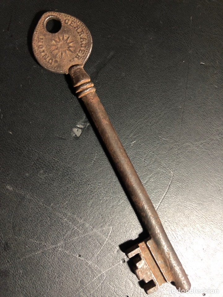 Coleccionismo: LLAVE ANTIGUA UNI&Oacute;N CERRAJERA MONDRAG&Oacute;N