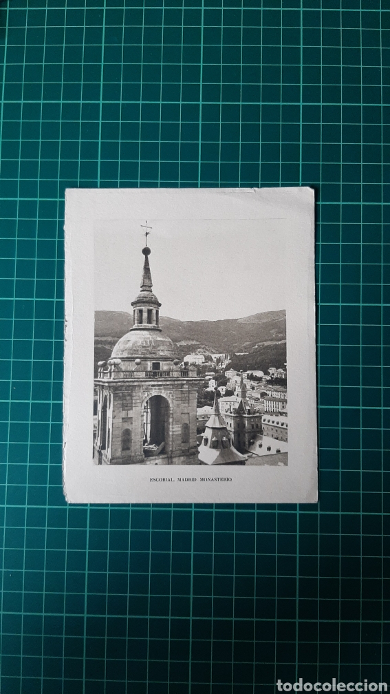 Sammelleidenschaft Papier: ESCORIAL MADRID MONASTERIO L&Aacute;MINA VINTAGE