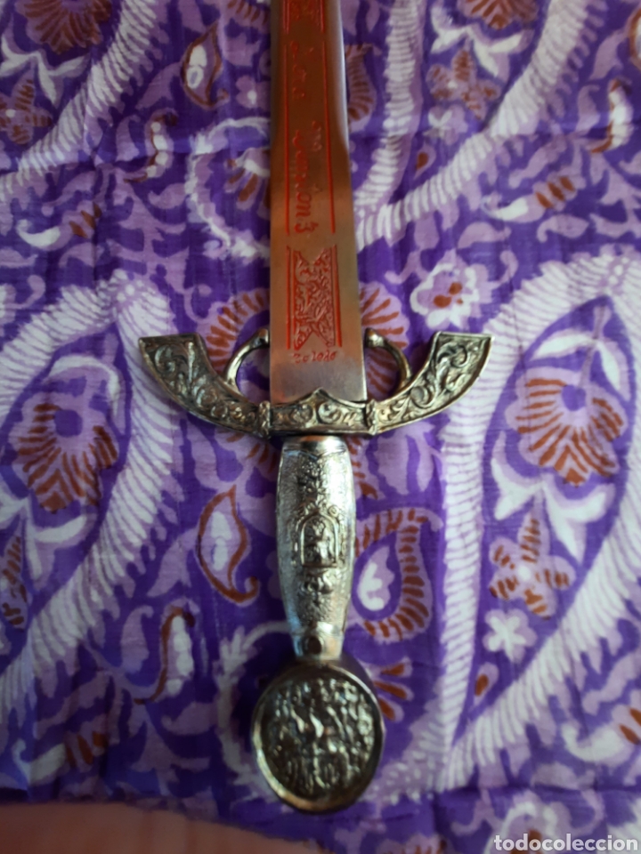 Coleccionismo: Espada Toledo para boda, comuni&oacute;n o colecci&oacute;n - Foto 3