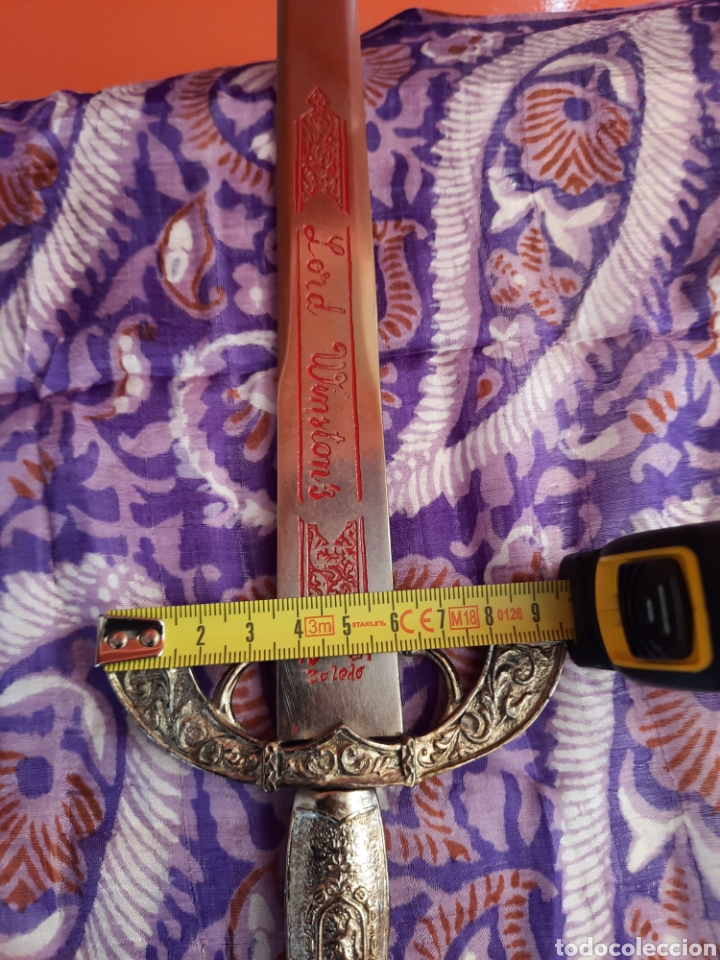 Coleccionismo: Espada Toledo para boda, comuni&oacute;n o colecci&oacute;n - Foto 5