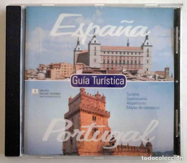 Coleccionismo: CD-Rom: Gu&iacute;a tur&iacute;stica de Espa&ntilde;a y Portugal - Promocional Pankreoflat