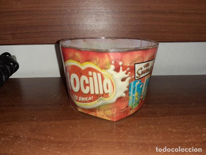 Coleccionismo: Parte etiqueta de vado de nocilla promocion los simpsons a&ntilde;o 2007,lo que se aprecia en la foto