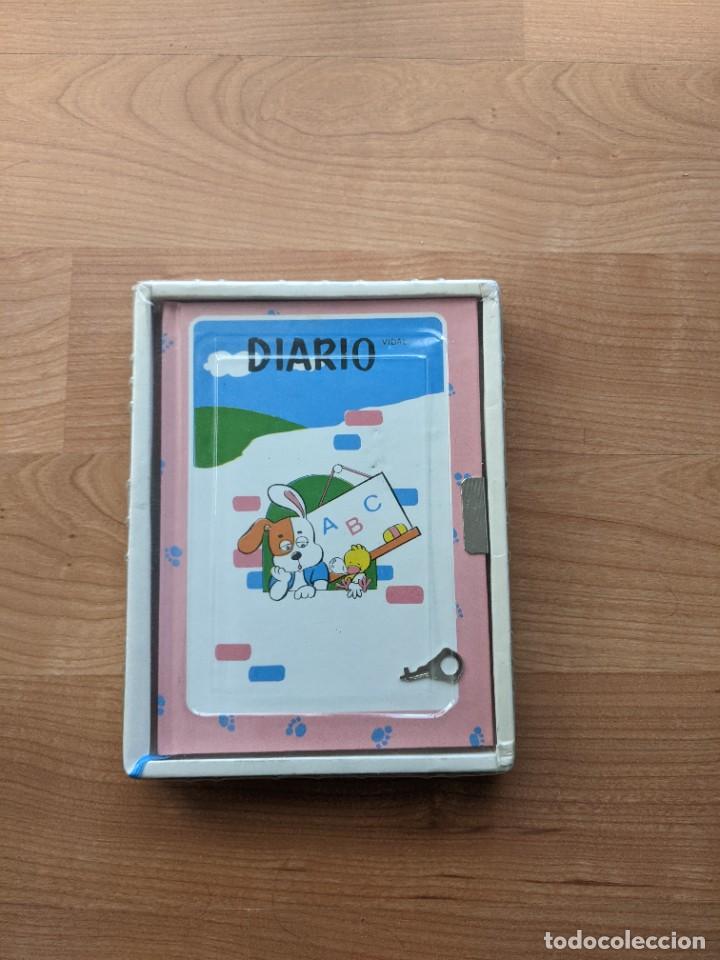 Coleccionismo: LIBRETA &laquo;DIARIO&raquo; EN ESTUCHE CON LLAVE - Foto 1