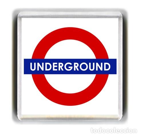 Coleccionismo: IMAN ACRILICO NEVERA - METRO UNDERGROUND