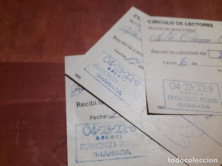 Sammelleidenschaft Papier: 3 FACTURAS DE PAGO DE CIRCULO DE LECTORES DE 1978. BUEN ESTADO. DIFICIL