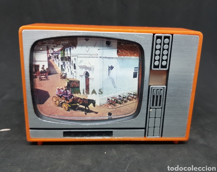 Collezionismo: Antigua television de fotografias - mijas - car206