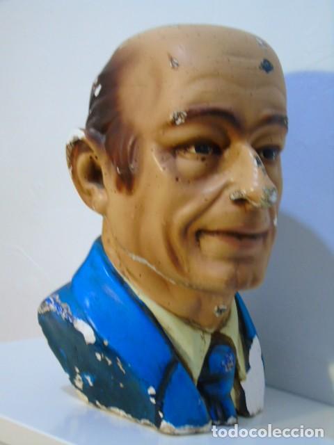 Coleccionismo: busto manequi antigua publicidad ? propaganda escaparate ? pesa 6.300 kg