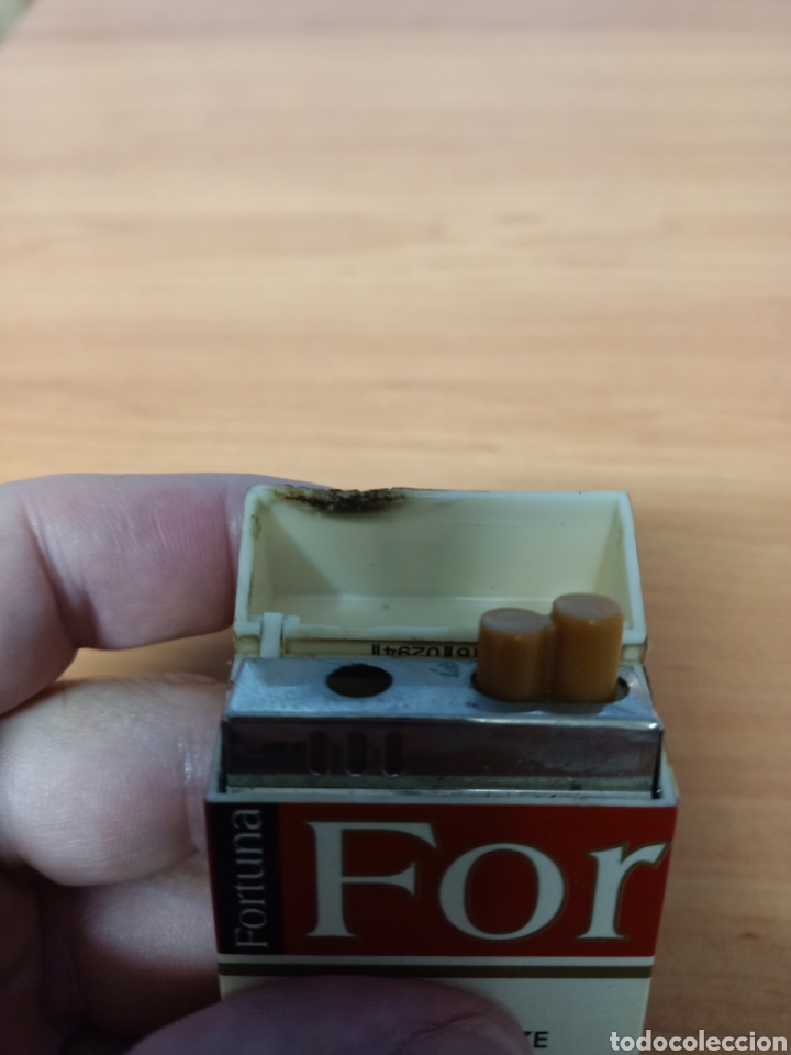 Coleccionismo: Antiguo Mechero Fortuna - Foto 3