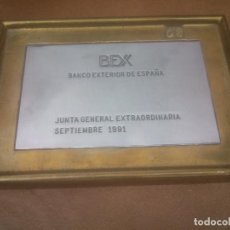 Coleccionismo: BANCO EXTERIOR DE ESPAÑA. JUNTA GENERAL EXTRAORDINARIA.DAVID MARSHALL