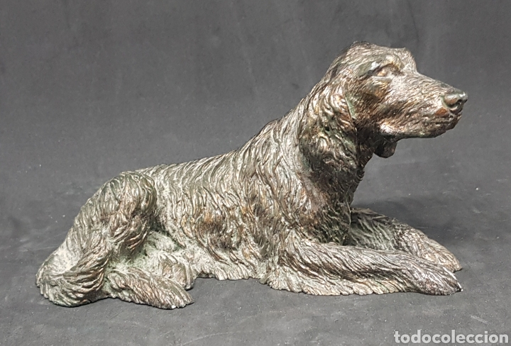 Collezionismo: perro decoracion resina - 15 cm - car207