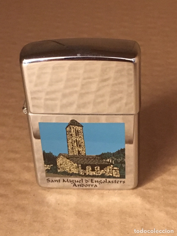 Coleccionismo: Mechero Zippo Made In usa San miguel de Andorra