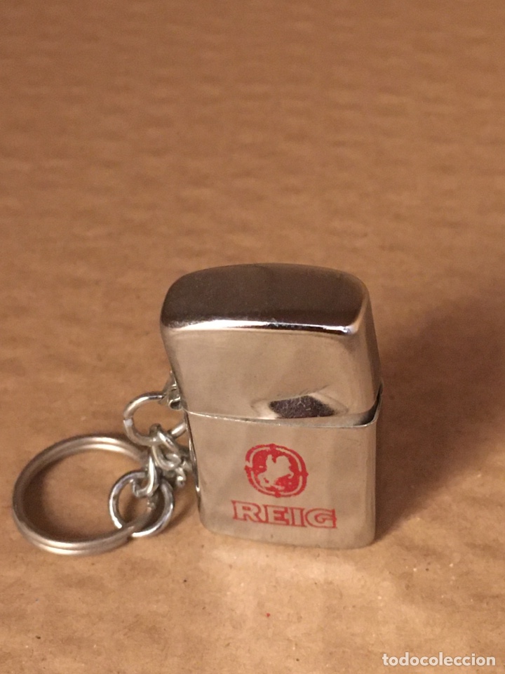 Coleccionismo: Mini mechero tipo Zippo marca Reig