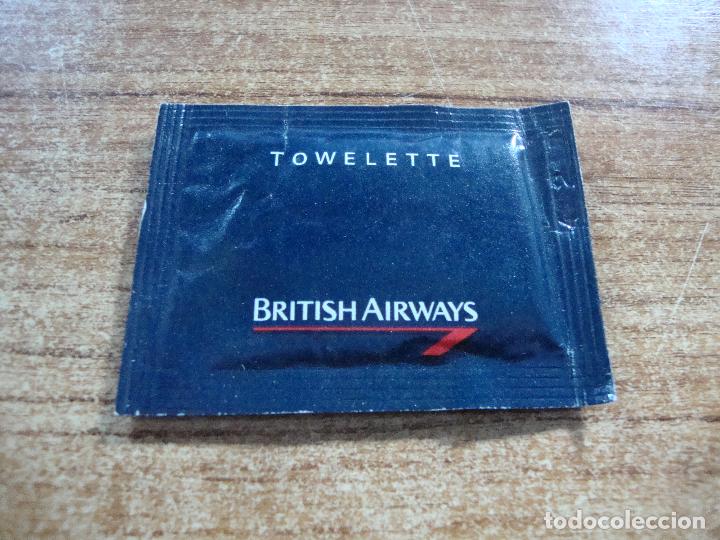 Collecting: AMPLIA TU COLECCION TOALLITA REFRESCANTE BRITISH AIRWAYS