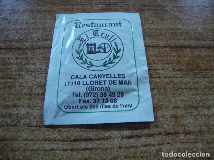 Coleccionismo: AMPLIA TU COLECCION TOALLITA RESTAURANTE EL TRULL