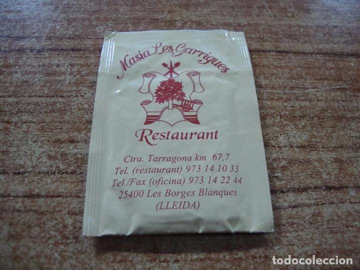 Coleccionismo: AMPLIA TU COLECCION TOALLITA RESTAURANTE MASIA LES GARRIGUES