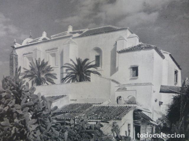 Collectionnisme: CARMONA SEVILLA SANTUARIO DE SAN JER&Oacute;NIMO ANTIGUA LAMINA HUECOGRABADO A&Ntilde;OS 50