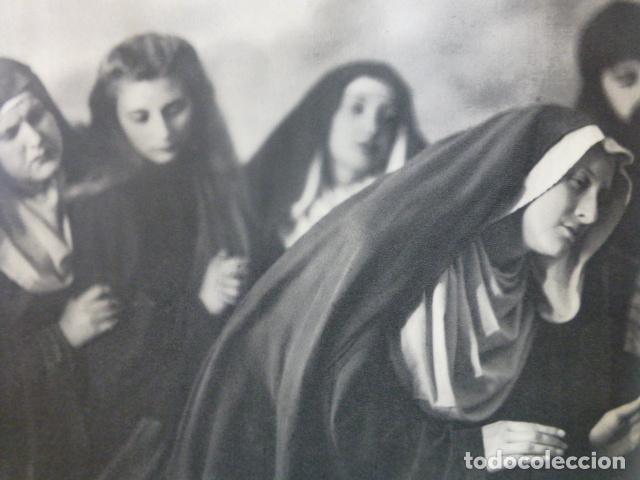 Collectionnisme: ESPARRAGUERA BARCELONA PASI&Oacute;N VIVIENTE ANTIGUA LAMINA HUECOGRABADO A&Ntilde;OS 50