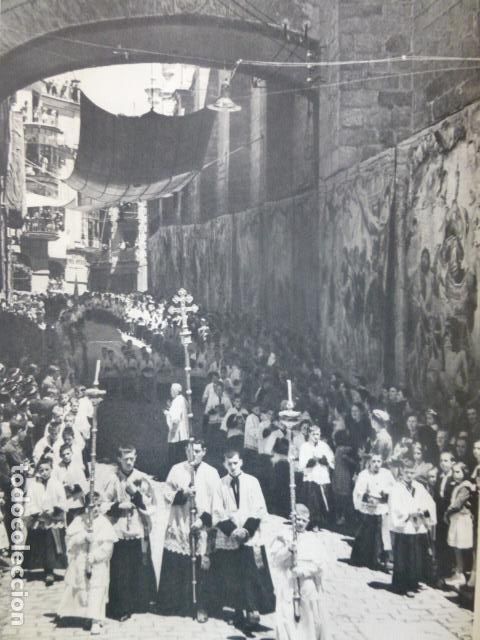 Collectionnisme: TOLEDO PROCESI&Oacute;N CORPUS CHRISTI ANTIGUA LAMINA HUECOGRABADO A&Ntilde;OS 50