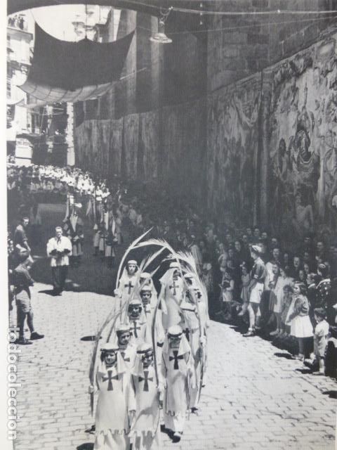 Colecionismo: TOLEDO PROCESI&Oacute;N CORPUS CHRISTI ANTIGUA LAMINA HUECOGRABADO A&Ntilde;OS 50